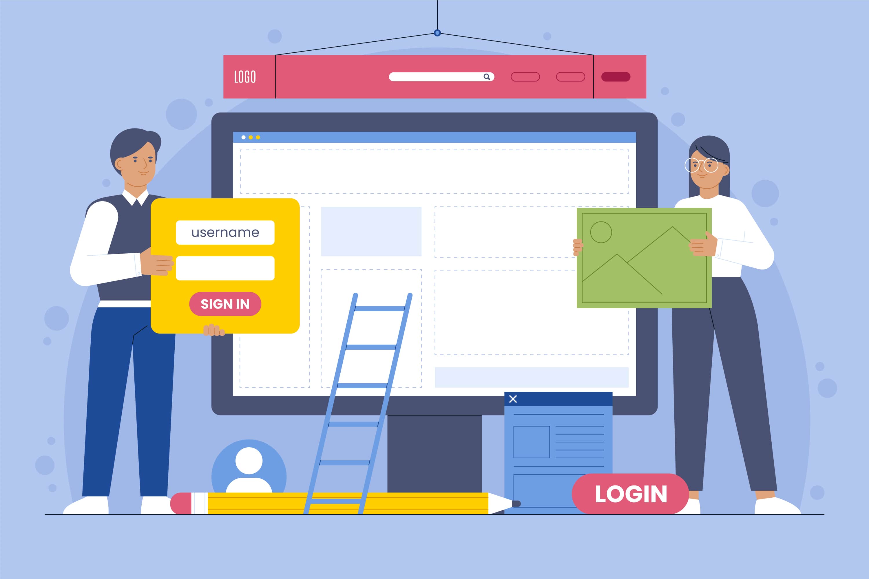 layout builder
