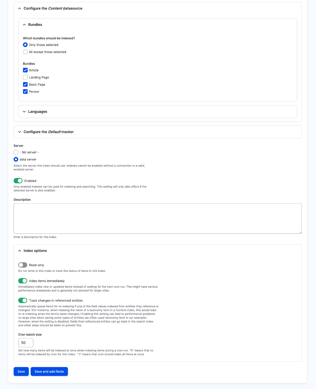 content data source