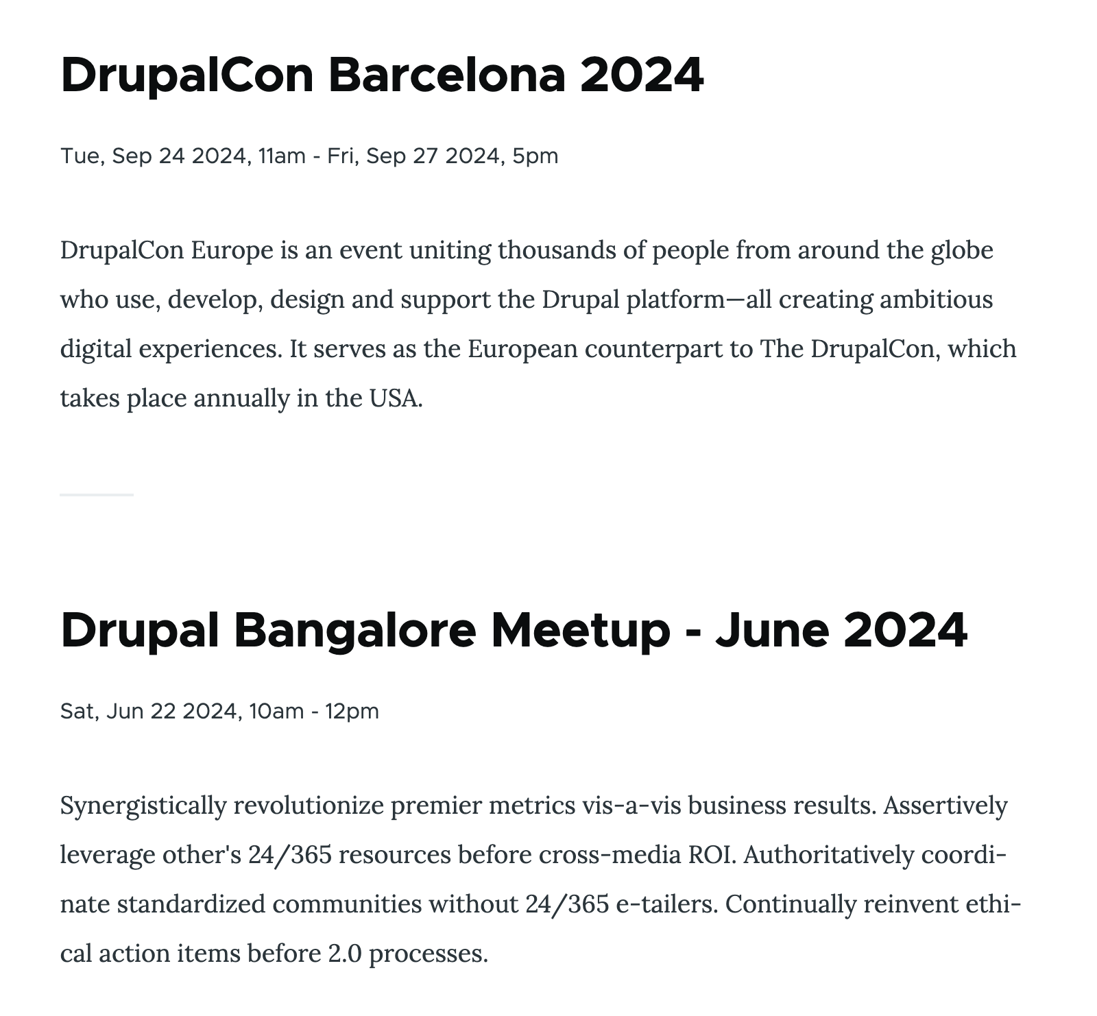 drupalcon