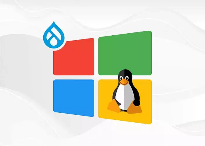 Drupal 9 on windows teaser